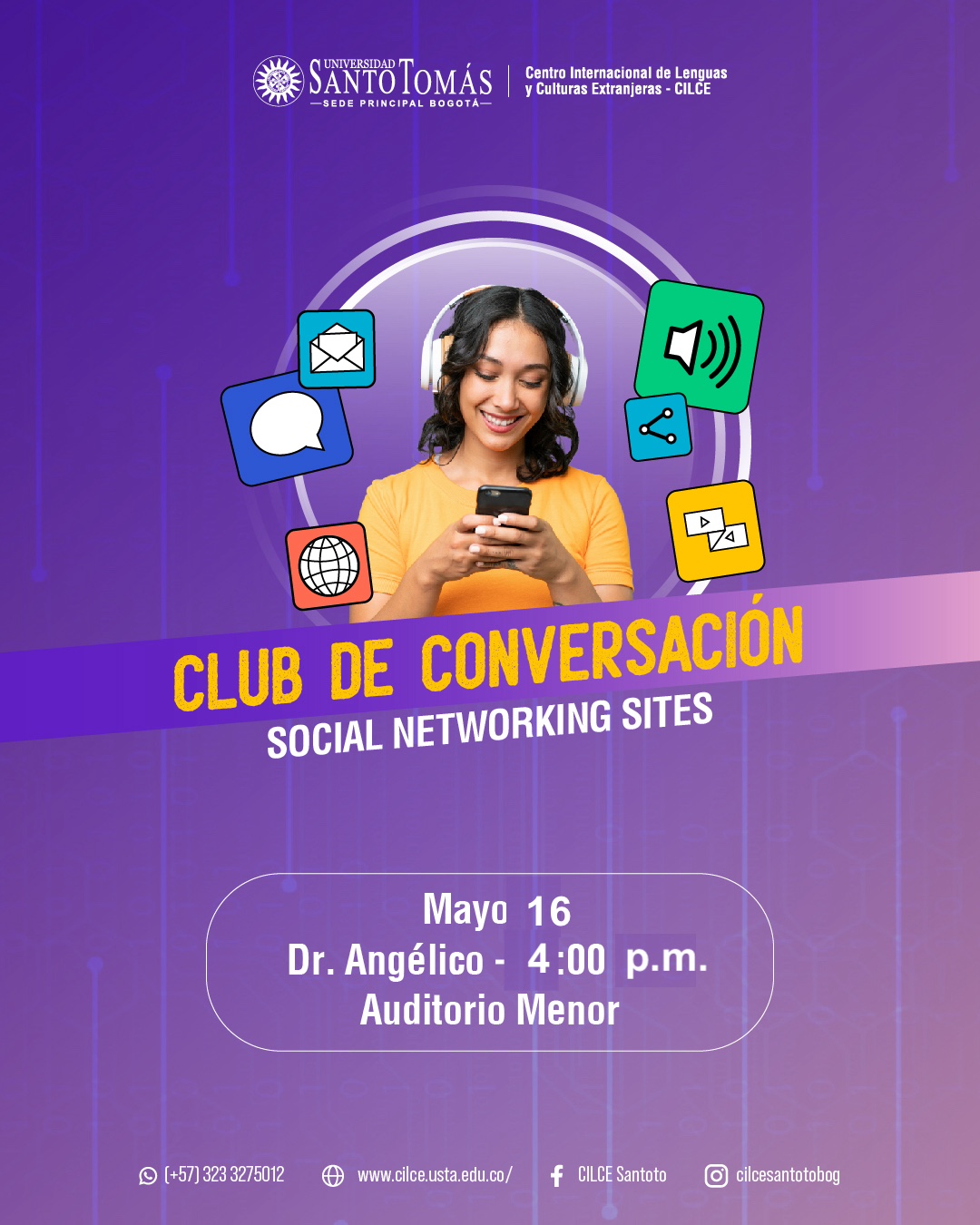 4th Club de conversacion social networking sites