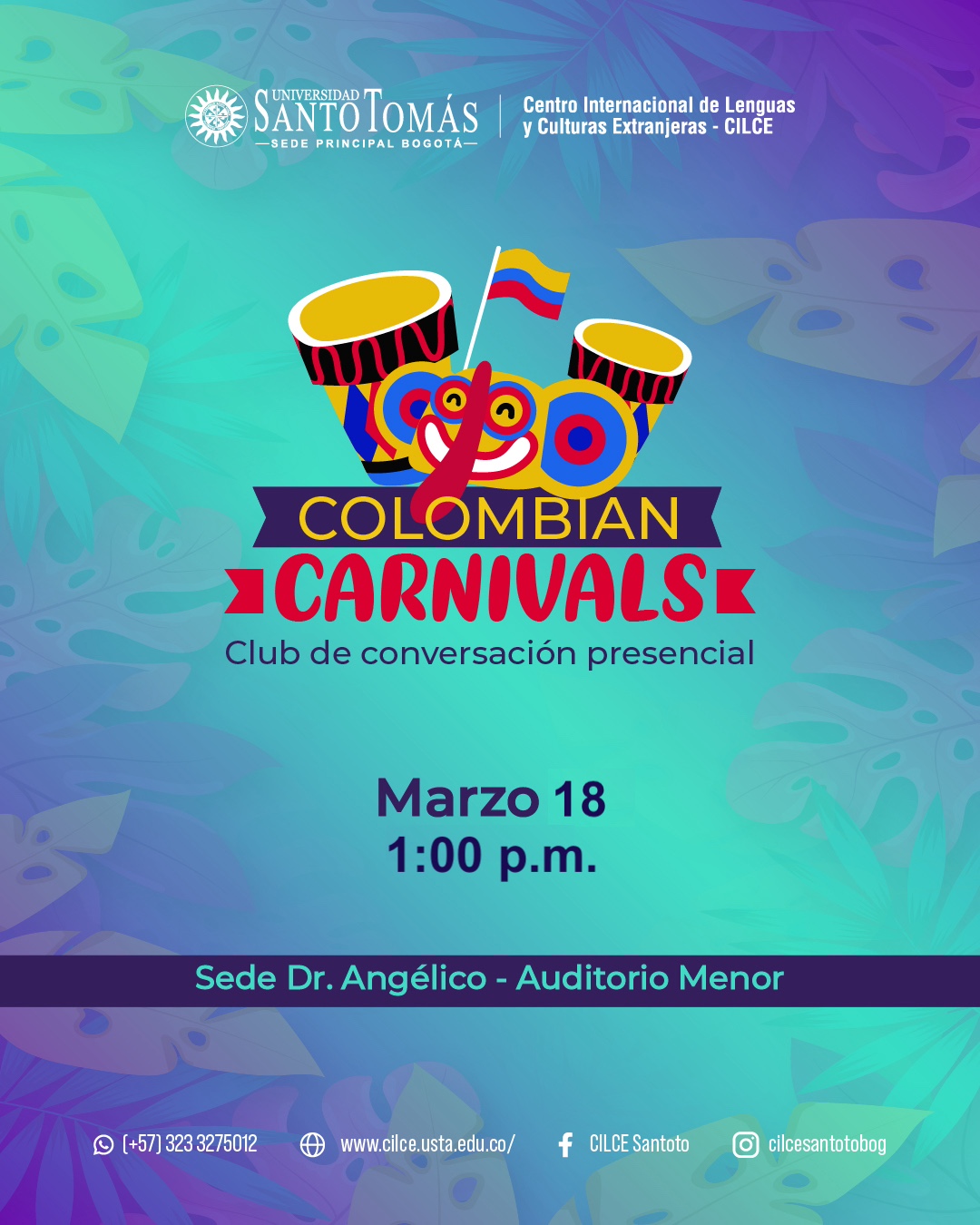 Club de conversacion Colombian Carnivals