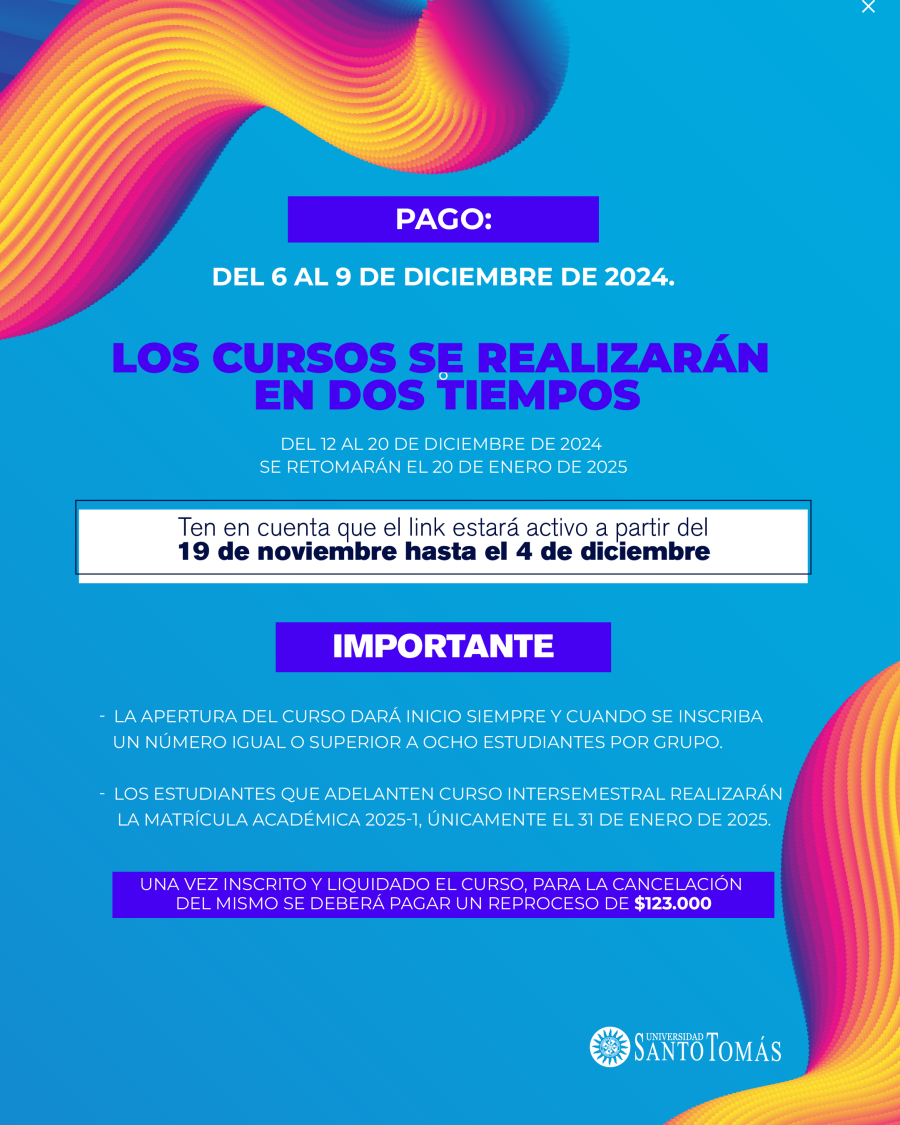 Cursos Intersemestrales